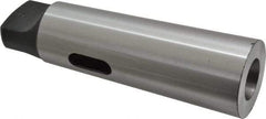 Interstate - MT3 Inside Morse Taper, MT5 Outside Morse Taper, Standard Reducing Sleeve - Hardened & Ground Throughout, 1/4" Projection, 268mm OAL, 36mm Body Diam - Exact Tool & Supply