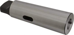 Interstate - MT4 Inside Morse Taper, MT6 Outside Morse Taper, Standard Reducing Sleeve - Hardened & Ground Throughout, 3/8" Projection, 355mm OAL, 48mm Body Diam - Exact Tool & Supply
