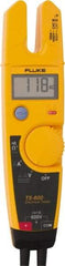 Fluke - 0 VAC/VDC to 600 VAC/VDC, Voltage and Circuit Continuity Tester - LCD and LED Display, 50/60 Hz, +/-1% Basic DC Accuracy, AA Power Supply - Exact Tool & Supply