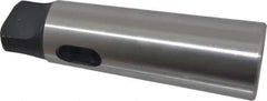 Interstate - MT5 Inside Morse Taper, MT6 Outside Morse Taper, Standard Reducing Sleeve - Hardened & Ground Throughout, 3/8" Projection, 390mm OAL, 63mm Body Diam - Exact Tool & Supply