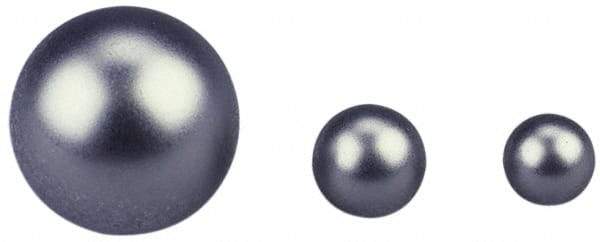 Value Collection - 7/16 Inch Diameter, Grade 1,000, Carbon Steel Ball - 60 to 67 C M.N. Hardness, 0.005 Inch Diameter Deviation, 0.001000 Inch Sphericity - Exact Tool & Supply