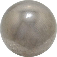 Value Collection - 5/8 Inch Diameter, Grade 25, Chrome Steel Ball - 62 to 66 C Hardness, 0.00005 Inch Diameter Deviation, 0.000025 Inch Sphericity - Exact Tool & Supply