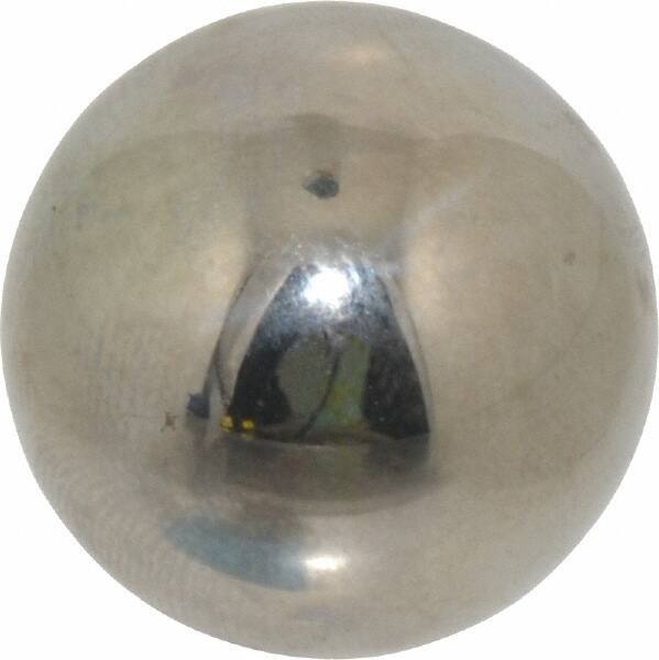 Value Collection - 7/8 Inch Diameter, Grade 25, Chrome Steel Ball - 62 to 66 C Hardness, 0.00005 Inch Diameter Deviation, 0.000025 Inch Sphericity - Exact Tool & Supply