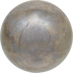 Value Collection - 1 Inch Diameter, Grade 25, Chrome Steel Ball - 62 to 66 C Hardness, 0.00005 Inch Diameter Deviation, 0.000025 Inch Sphericity - Exact Tool & Supply