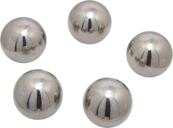 Value Collection - 1-3/16 Inch Diameter, Grade 25, Chrome Steel Ball - 62 to 66 C Hardness, 0.00005 Inch Diameter Deviation, 0.000025 Inch Sphericity - Exact Tool & Supply