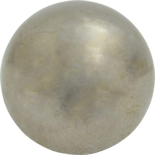 Value Collection - 1-3/8 Inch Diameter, Grade 25, Chrome Steel Ball - 62 to 66 C Hardness, 0.00005 Inch Diameter Deviation, 0.000025 Inch Sphericity - Exact Tool & Supply
