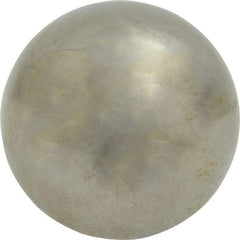 Value Collection - 1-3/8 Inch Diameter, Grade 25, Chrome Steel Ball - 62 to 66 C Hardness, 0.00005 Inch Diameter Deviation, 0.000025 Inch Sphericity - Exact Tool & Supply