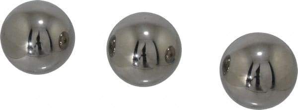 Value Collection - 1-1/2 Inch Diameter, Grade 50, Chrome Steel Ball - 62 to 66 C Hardness, 0.00005 Inch Diameter Deviation, 0.000025 Inch Sphericity - Exact Tool & Supply