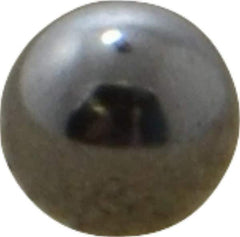 Value Collection - 3.5 mm Diameter, Grade 25, Chrome Steel Ball - 62 to 66 C Hardness, 0.00005 Inch Diameter Deviation, 0.000025 Inch Sphericity - Exact Tool & Supply