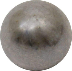 Value Collection - 4 mm Diameter, Grade 25, Chrome Steel Ball - 62 to 66 C Hardness, 0.00005 Inch Diameter Deviation, 0.000025 Inch Sphericity - Exact Tool & Supply