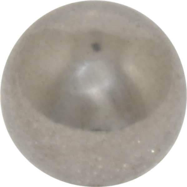 Value Collection - 1/2 Inch Diameter, Grade 100, 440-C Stainless Steel Ball - 57 - 61 C Hardness, 0.0005 Inch Sphericity, 0.0005 Inch Diameter Deviation - Exact Tool & Supply
