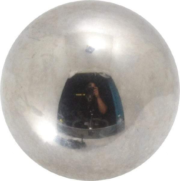 Value Collection - 13/16 Inch Diameter, Grade 100, 440-C Stainless Steel Ball - 57 - 61 C Hardness, 0.0005 Inch Sphericity, 0.0005 Inch Diameter Deviation - Exact Tool & Supply