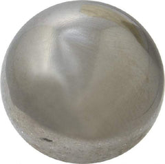 Value Collection - 1 Inch Diameter, Grade 100, 440-C Stainless Steel Ball - 57 - 61 C Hardness, 0.0005 Inch Sphericity, 0.0005 Inch Diameter Deviation - Exact Tool & Supply