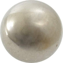 Value Collection - 5/8 Inch Diameter, Grade 100, 302 Stainless Steel Ball - 25 - 39 C Hardness, 0.0001 Inch Sphericity, 0.0001 Inch Diameter Deviation - Exact Tool & Supply