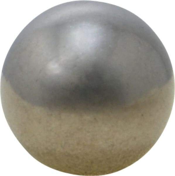 Value Collection - 3/4 Inch Diameter, Grade 100, 316 Stainless Steel Ball - 40 - 45 C Hardness, 0.0001 Inch Sphericity, 0.0001 Inch Diameter Deviation - Exact Tool & Supply