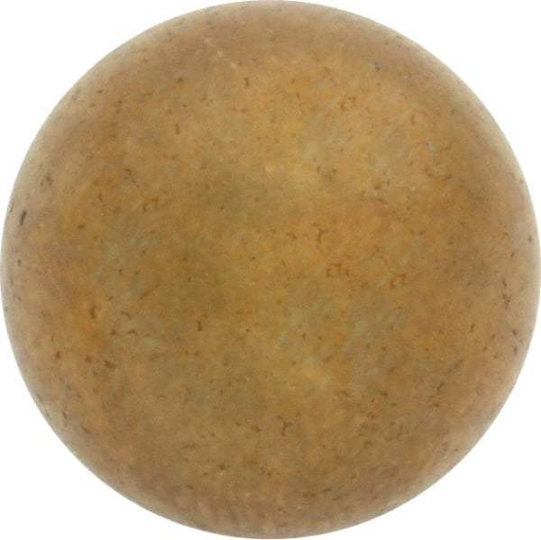 Value Collection - 1/2 Inch Diameter Brass Ball - 0.0002 Inch Sphericity, Grade 200, 75 to 87 B Hardness - Exact Tool & Supply
