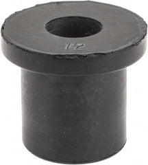 RivetKing - 5/16-18, 7/8" Diam x 1/8" Thick Flange, Rubber Insulated Rivet Nut - UNC Thread, Rubber, 9/16" Body Diam, 0.725" OAL - Exact Tool & Supply