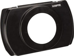 Electrix - 8 Diopter, 3" Wide, Task & Machine Light Magnifier Lens - Black, For Use with 7450 & 7452 Magnifiers - Exact Tool & Supply