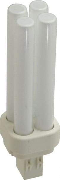 Electrix - 13 Watt Fluorescent Commercial/Industrial 2 Pin Lamp - 3,000°K Color Temp, PLC - Exact Tool & Supply