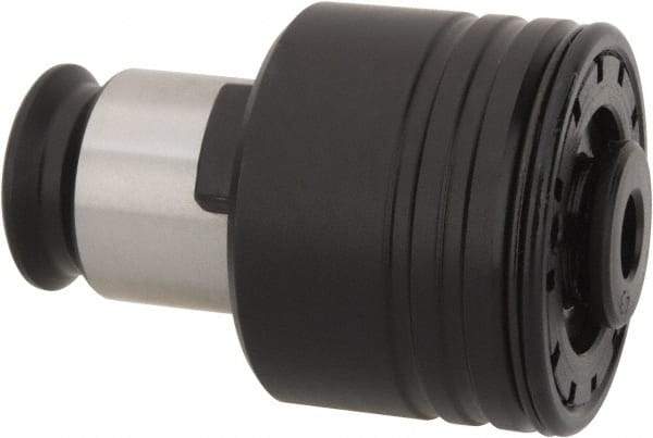 Bilz - 0.255" Tap Shank Diam, 0.191" Tap Square Size, 1/4" Tap, #1 Tapping Adapter - 0.2756" Projection, 0.669" Tap Depth, 1.1221" OAL, 3/4" Shank OD, Through Coolant, Series WES 1 - Exact Tool & Supply