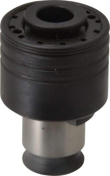 Bilz - 0.429" Tap Shank Diam, 0.322" Tap Square Size, 9/16" Tap, #1 Tapping Adapter - 0.2756" Projection, 0.669" Tap Depth, 1.1221" OAL, 3/4" Shank OD, Through Coolant, Series WES 1 - Exact Tool & Supply