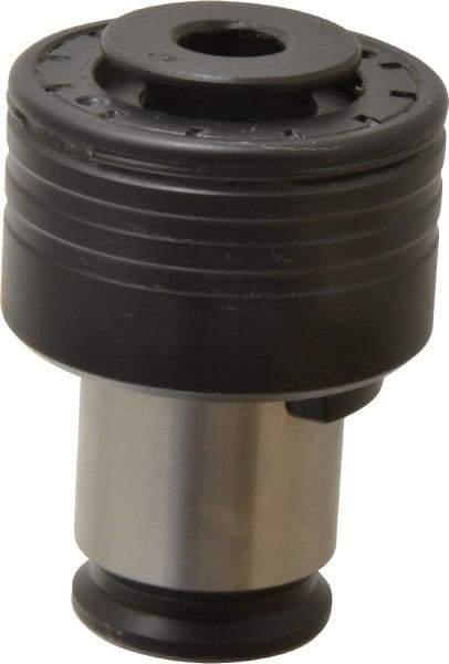 Bilz - 0.48" Tap Shank Diam, 0.36" Tap Square Size, 5/8" Tap, #2 Tapping Adapter - 0.4331" Projection, 1.181" Tap Depth, 1.8111" OAL, 1.22" Shank OD, Through Coolant, Series WES 2 - Exact Tool & Supply