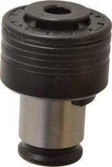 Bilz - 0.48" Tap Shank Diam, 0.36" Tap Square Size, 5/8" Tap, #2 Tapping Adapter - 0.4331" Projection, 1.181" Tap Depth, 1.8111" OAL, 1.22" Shank OD, Through Coolant, Series WES 2 - Exact Tool & Supply