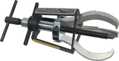 Posi Lock Puller - Steel 3-Jaw Miniature Bearing Puller - 3" Reach, For Bearings, Gears & Pulleys - Exact Tool & Supply