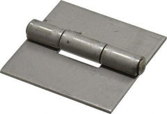 Value Collection - 2" Long x 2" Wide x 0.075" Thick, 316 Stainless Steel Commercial Hinge - 0.187" Pin Diam - Exact Tool & Supply