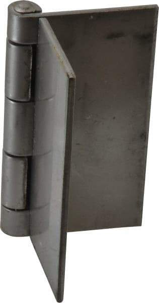 Value Collection - 3" Long x 3" Wide x 0.09" Thick, 316 Stainless Steel Commercial Hinge - 0.187" Pin Diam - Exact Tool & Supply