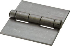 Value Collection - 3" Long x 3" Wide x 0.12" Thick, 316 Stainless Steel Commercial Hinge - 0.25" Pin Diam - Exact Tool & Supply