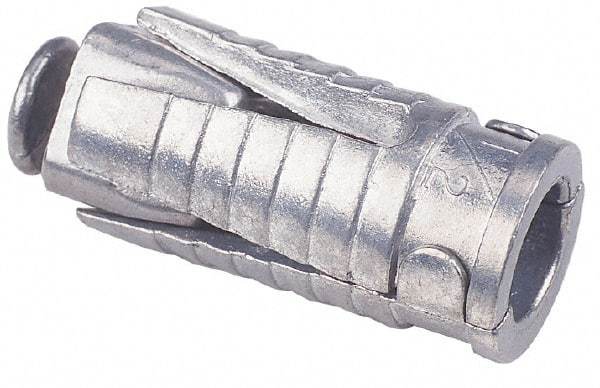 Made in USA - 1" Diam, 1" Drill, 7-1/4" OAL, Taper Bolt Concrete Anchor - Grade 5 Steel, Zinc-Plated Finish, Hex Head, Hex Drive - Exact Tool & Supply