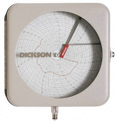 Dickson - -22 to 122°F, 7 Days Recording Time Chart - 8 Inch Diameter, Use with To be Used with Pr8 Recorders - Exact Tool & Supply
