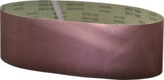 Tru-Maxx - 6" Wide x 48" OAL, 400 Grit, Aluminum Oxide Abrasive Belt - Aluminum Oxide, Fine, Coated, Cloth Backing - Exact Tool & Supply