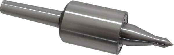 Riten - MT2 Taper Shank, 1-3/4" Head Diam 4,600 Lb Capacity Live Center - 5,000 Max RPM, 2-3/8" Head Length, 3/8" Point Diam, 2" Point Len, 310 Lb Max Workpc, 3/8" Tip Diam, Long Point - Exact Tool & Supply