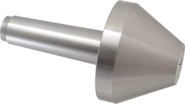 Riten - MT5 Taper Shank, 5" Head Diam 8,000 Lb Capacity Live Center - 3-13/16" Head Length, 2" Point Diam, 3-13/16" Point Len, 4,800 Lb Max Workpc, Bull Nose Point - Exact Tool & Supply
