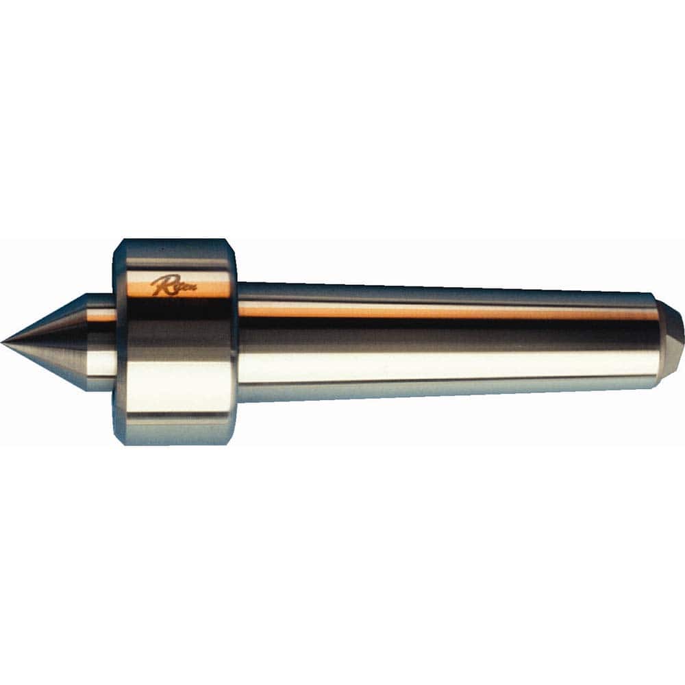 Riten - Live Centers; Shank Type: Brown & Sharpe Taper ; Taper Size: B&S 12 ; Maximum Workpiece Weight (Lb.): 3800.00 ; Point Style: Standard ; Point Diameter (Decimal Inch): 1.5050 ; Point Length (mm): 38.10 - Exact Tool & Supply