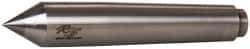 Riten - 0.938" Head Diam, Carbide-Tipped Steel Standard Point Solid Dead Center - 3MT Morse Taper, 0.938" Point Diam, 5-1/4" OAL - Exact Tool & Supply