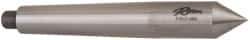 Riten - 0.475" Head Diam, Hardened Tool Steel Standard Point Half Dead Center - 1MT Morse Taper, 0.475" Point Diam, 3-5/16" OAL - Exact Tool & Supply
