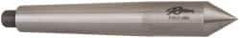 Riten - 0.475" Head Diam, Hardened Tool Steel Standard Point Half Dead Center - 1MT Morse Taper, 0.475" Point Diam, 3-5/16" OAL - Exact Tool & Supply
