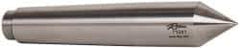 Riten - 1.231" Head Diam, Hardened Tool Steel Standard Point Solid Dead Center - 4MT Morse Taper, 1.231" Point Diam, 6-3/4" OAL - Exact Tool & Supply