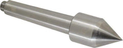 Riten - 1-1/4" Head Diam, Carbide-Tipped Steel Standard Point Solid Dead Center - Jarno 6 Taper, 1-1/4" Point Diam - Exact Tool & Supply