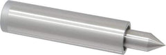 Concentric - Straight Shank, Live Center - 2,000 Max RPM, 0.558" Point Diam, 1.16" Point Len, 400 Lb Max Workpiece, Standard Point - Exact Tool & Supply