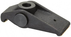 Value Collection - 7/8" Stud, 4-1/4" Max Clamping Height, Steel, Adjustable & Self-Positioning Strap Clamp - 2-5/8" Wide, 2-1/4" High - Exact Tool & Supply