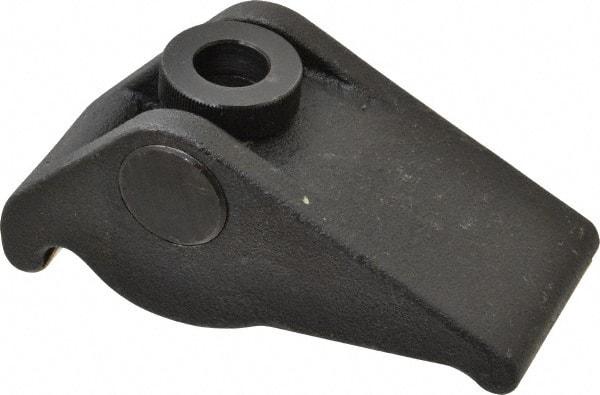 Value Collection - 3/4" Stud, 4-1/4" Max Clamping Height, Steel, Adjustable & Self-Positioning Strap Clamp - 2-5/8" Wide, 2-1/4" High, 2-1/8" Heel to Stud Center - Exact Tool & Supply