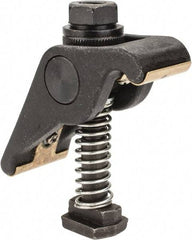 Value Collection - 1/2" Stud, 1/2-13 Tap Size, 2-1/16" Max Clamping Height, Steel Strap Clamp Assembly - Swing Clamp, Swivel Strap Heel, 1-7/16" Strap Thickness, 1-5/8" Strap Width - Exact Tool & Supply