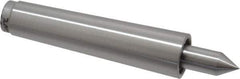 Concentric - MT2 Taper Shank, 1,400 Lb Capacity Live Center - 3,000 Max RPM, 0.378" Point Diam, 0.88" Point Len, 274 Lb Max Workpc, Standard Point - Exact Tool & Supply