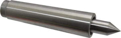 Concentric - MT4 Taper Shank, 2,500 Lb Capacity Live Center - 2,000 Max RPM, 0.686" Point Diam, 1.38" Point Len, 960 Lb Max Workpc, Standard Point - Exact Tool & Supply