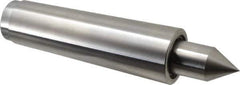 Concentric - MT5 Taper Shank, 3,750 Lb Capacity Live Center - 1,500 Max RPM, 1.075" Point Diam, 2" Point Len, 1,450 Lb Max Workpc, Standard Point - Exact Tool & Supply