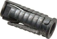 Made in USA - 11/16" Diam, 11/16" Drill, 1-3/4" OAL, Four Way Expansion Concrete Anchor - Grade 5 Alloy Steel, Zinc-Plated Finish, Hex Nut Head, Hex Drive - Exact Tool & Supply
